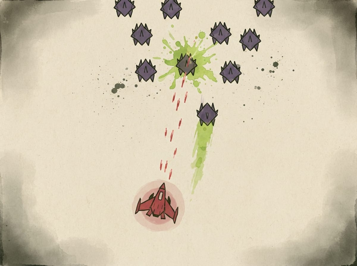 Hand-drawn