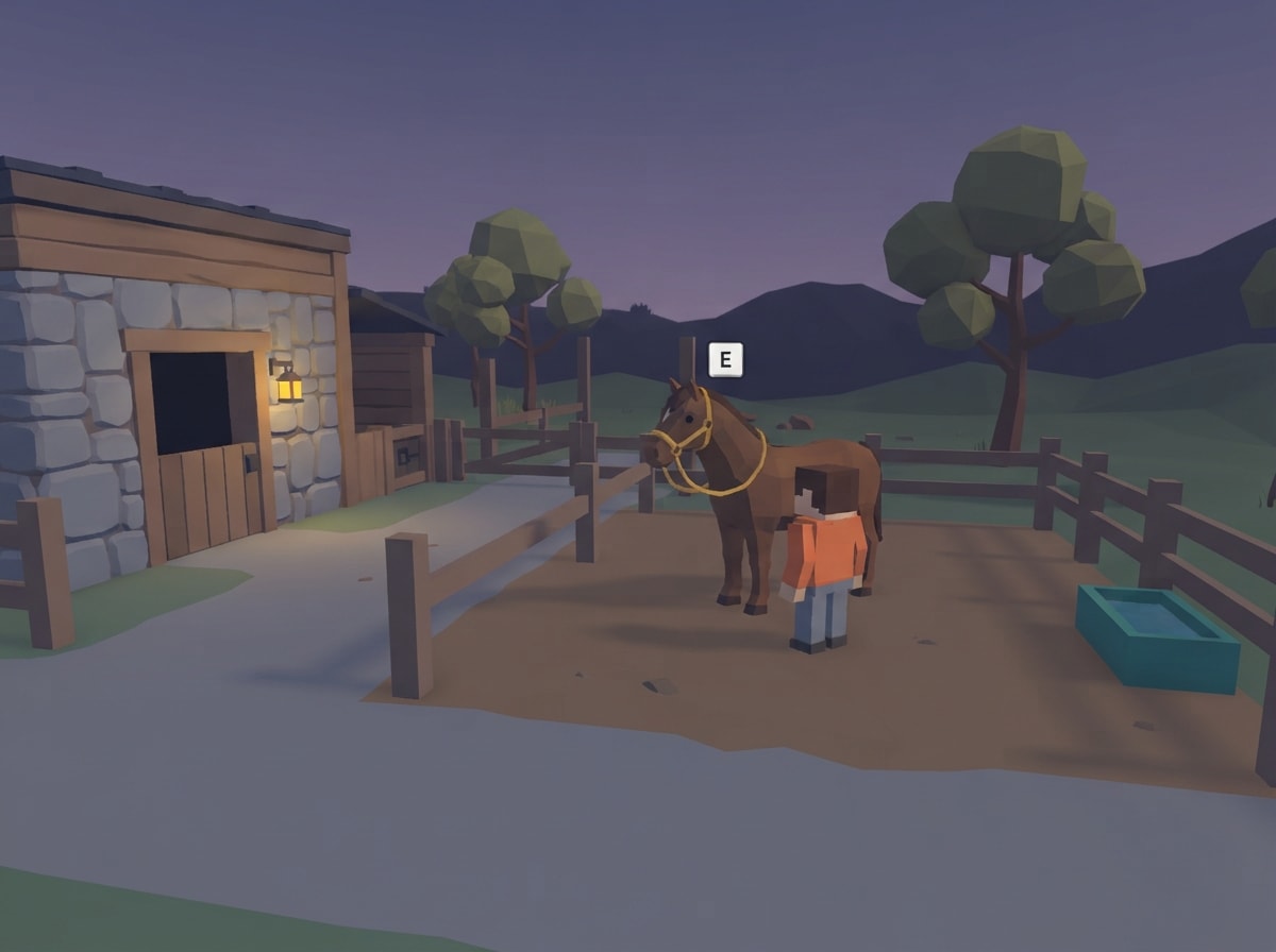 Chunky low-poly