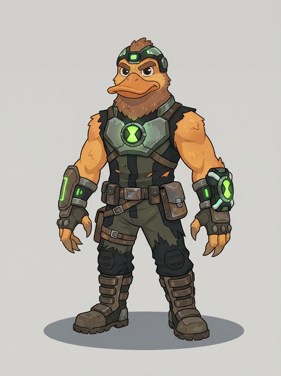 A strong hero