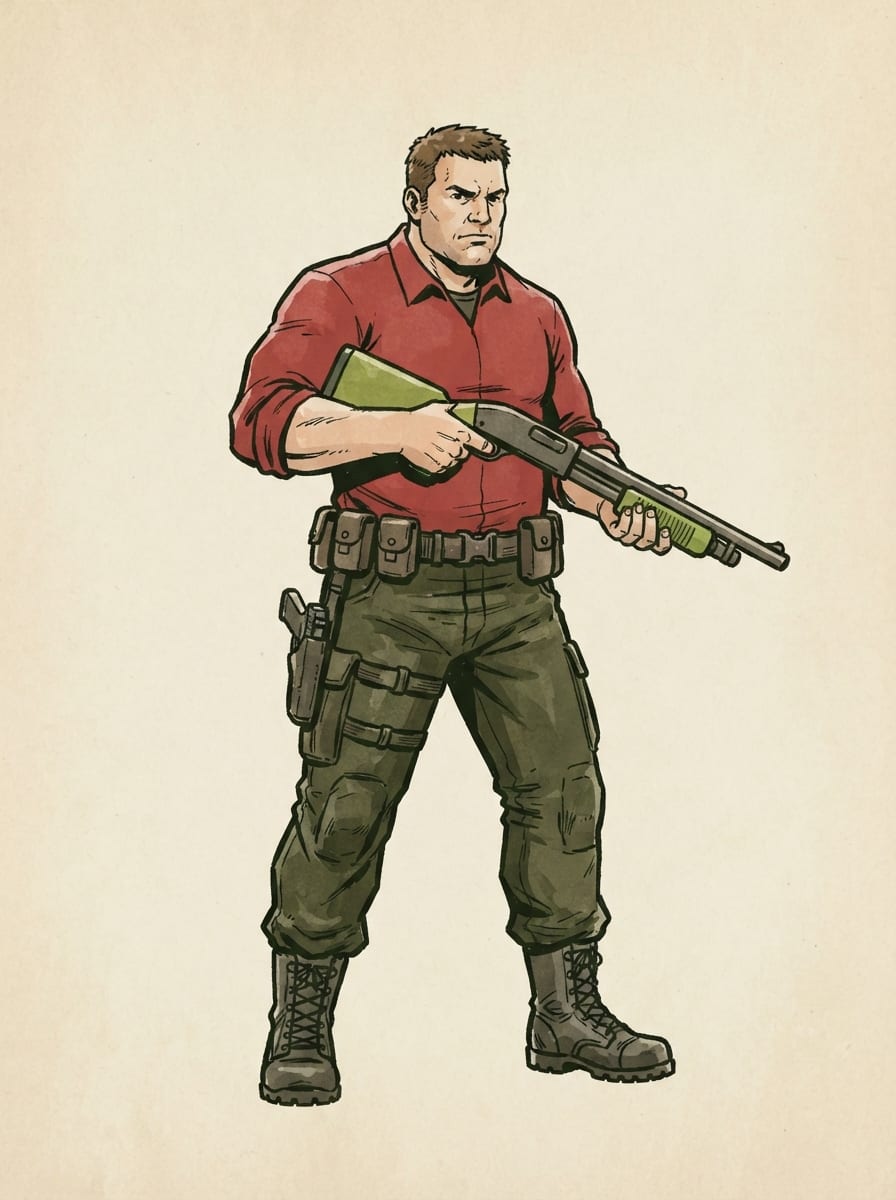 A strong hero