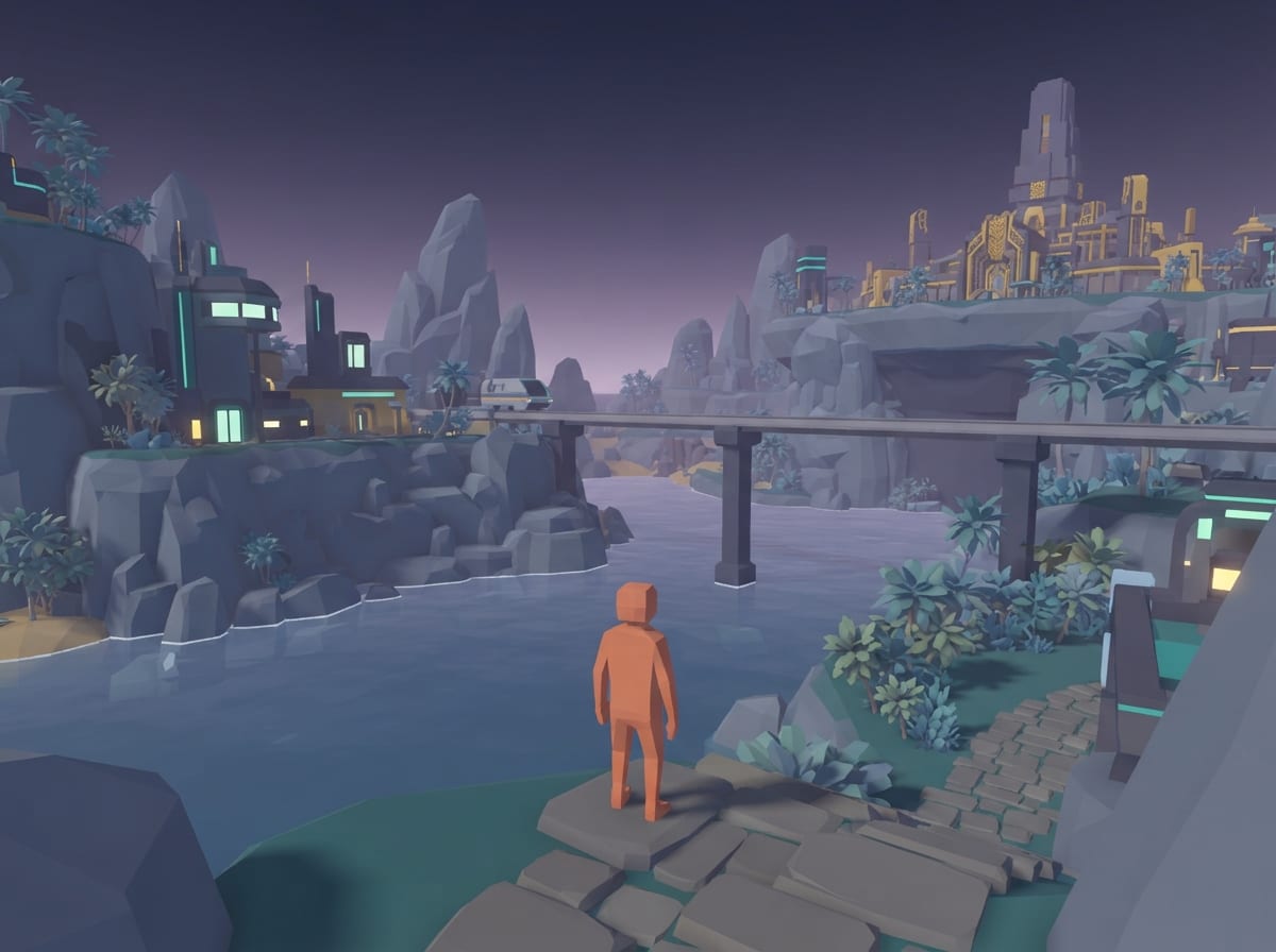 Chunky low-poly