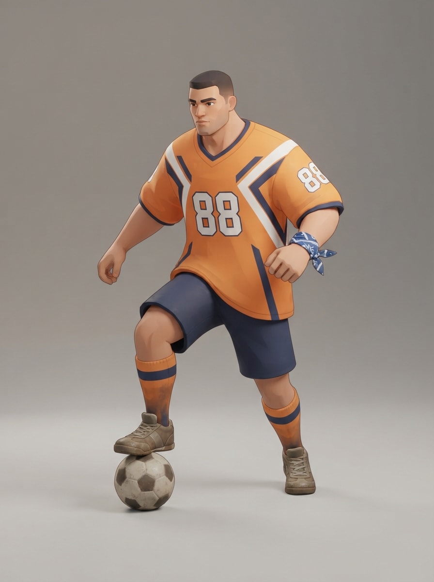 A strong hero