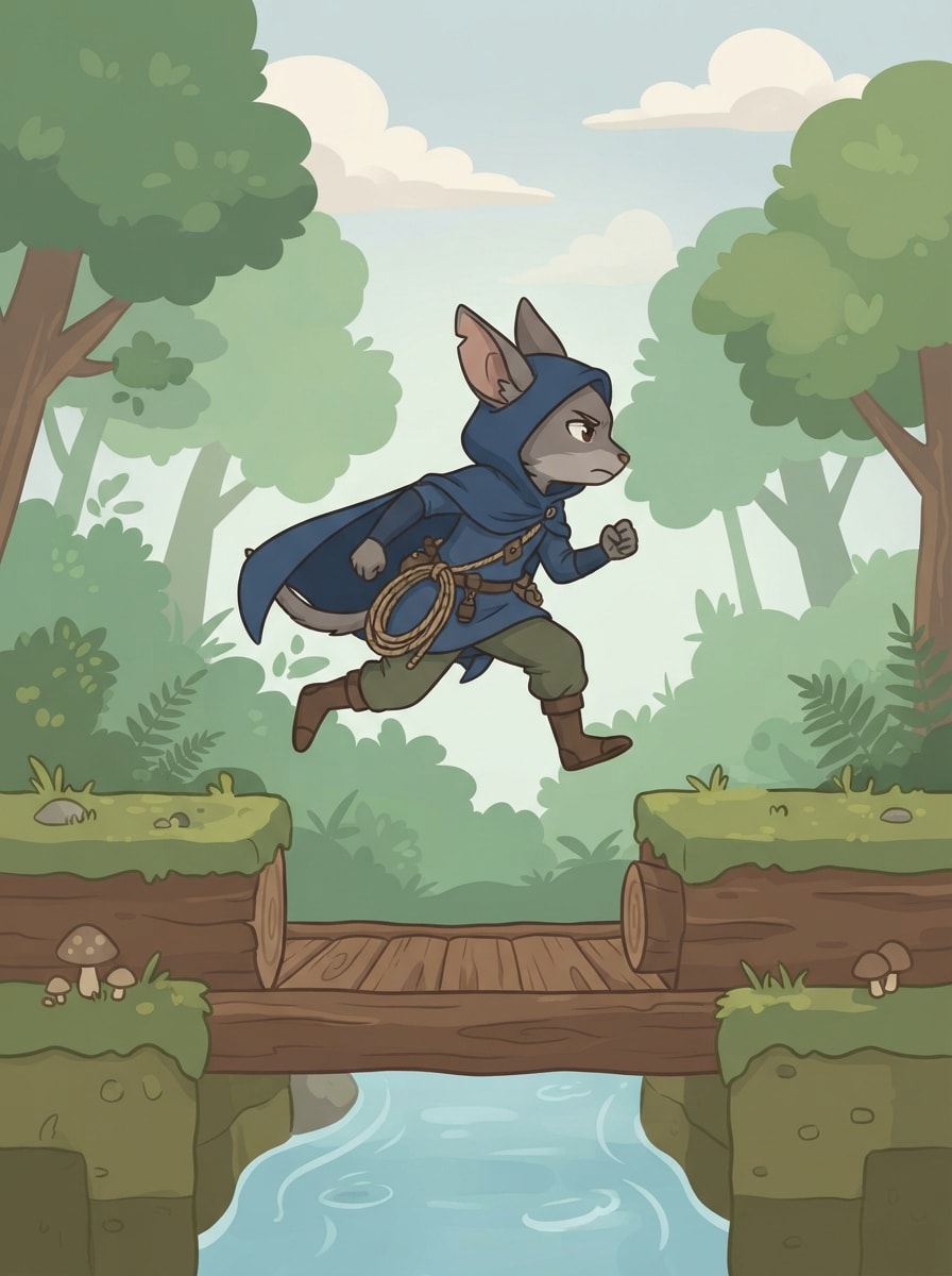 A sneaky hero