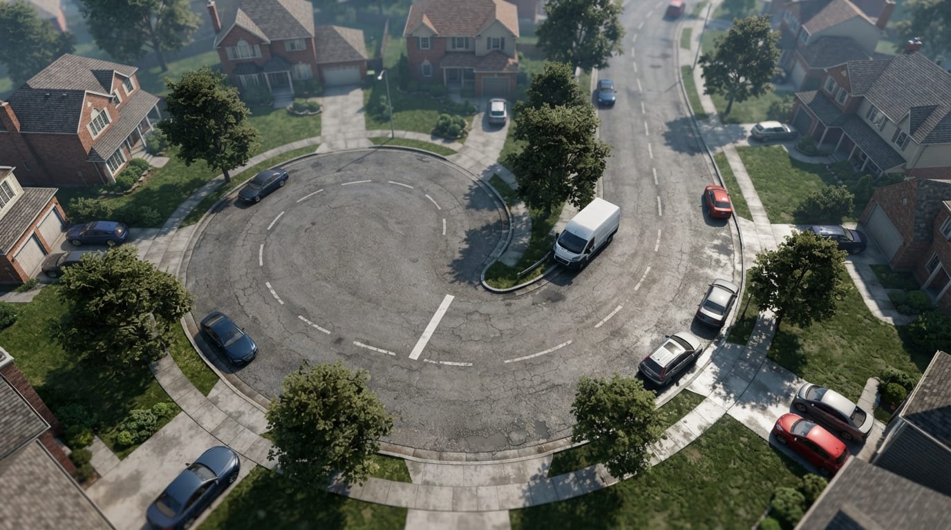 A quiet starter neighborhood