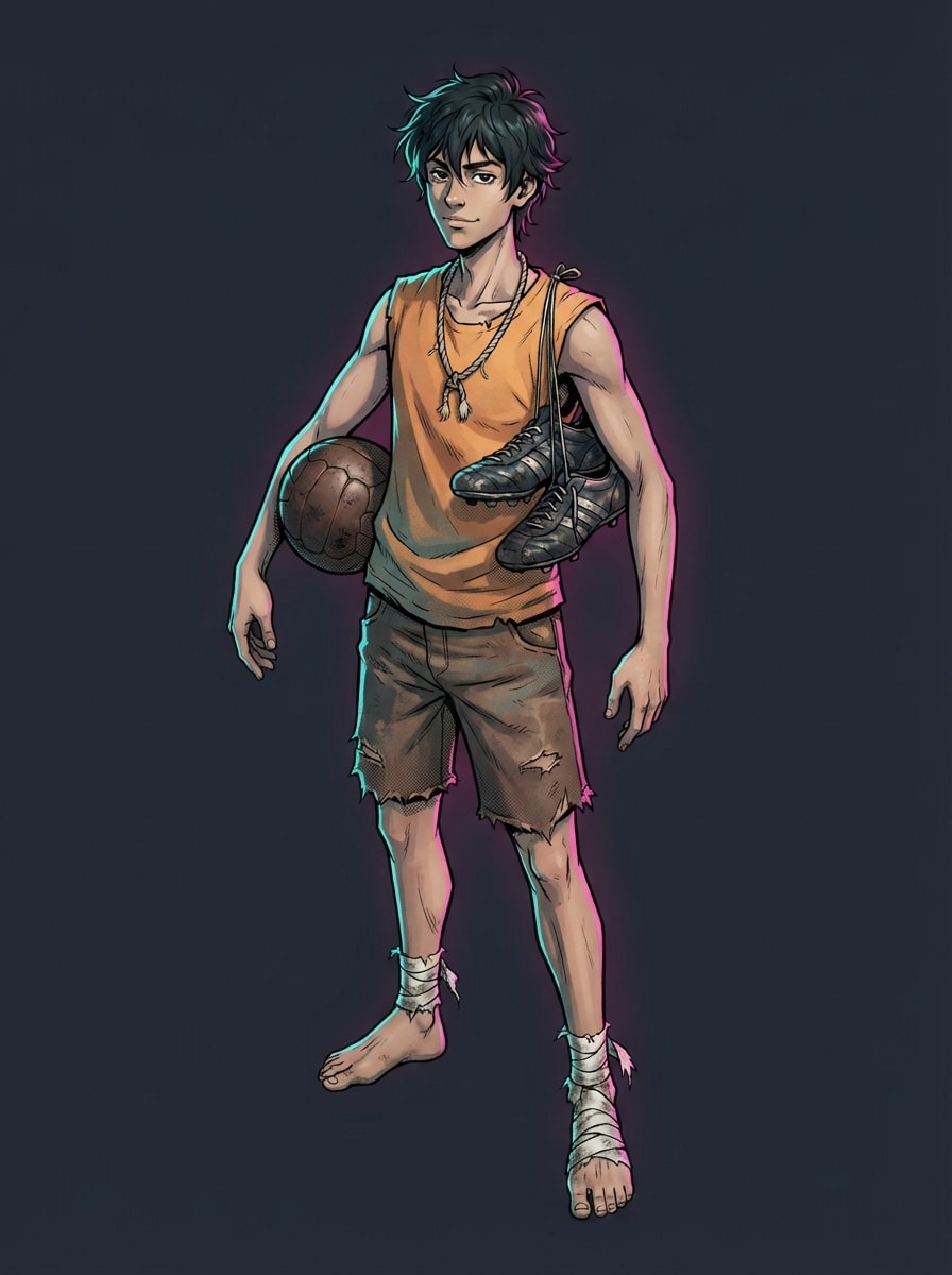 The barefoot potrero kid