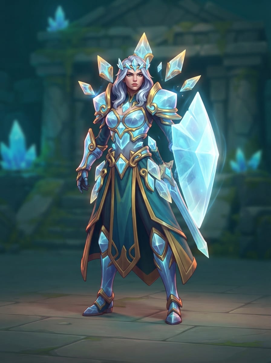 Uma guardiã de cristal
