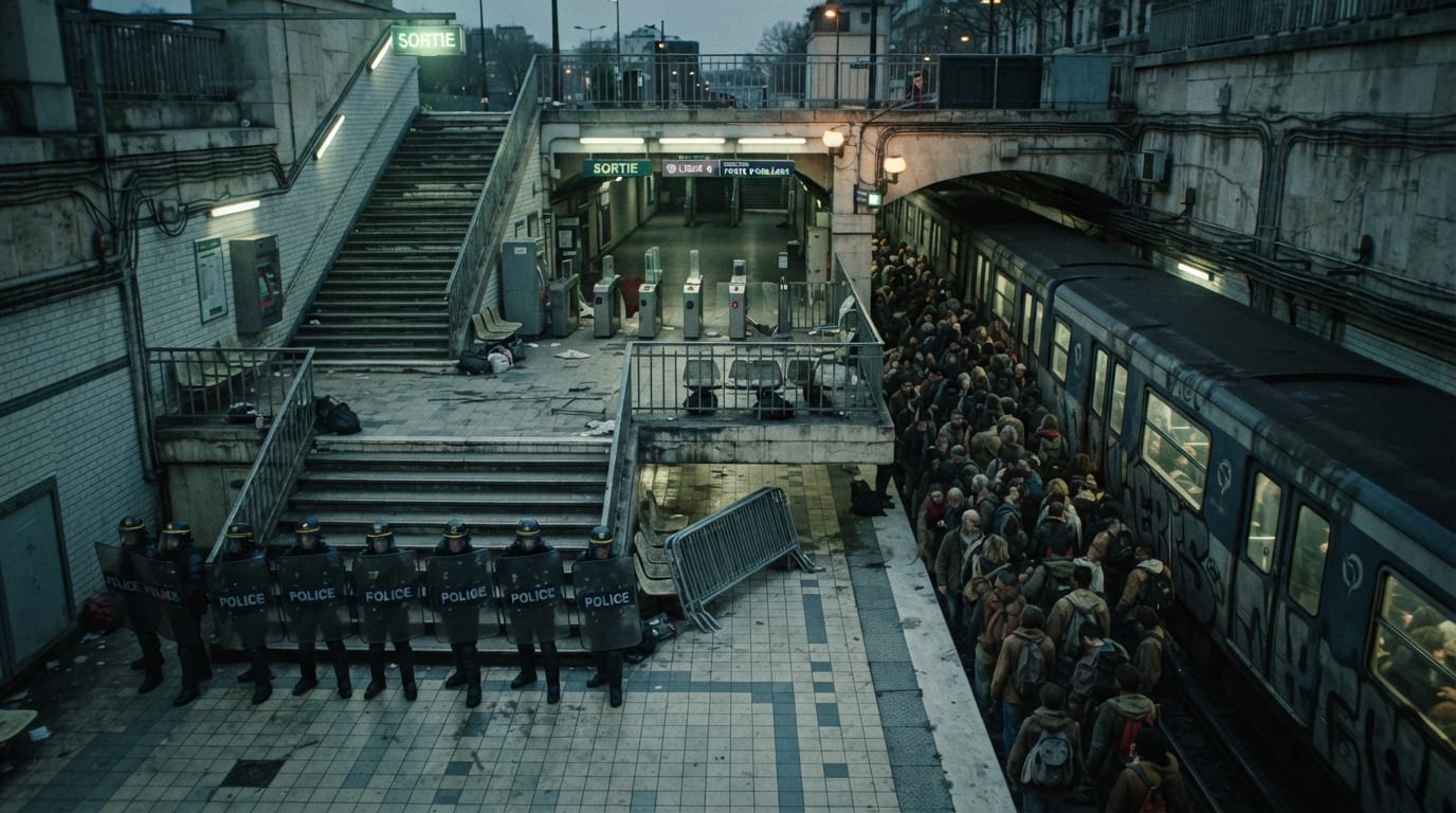 La station de métro