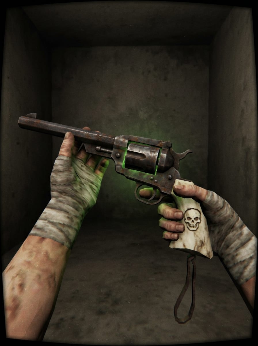 A cursed trench revolver