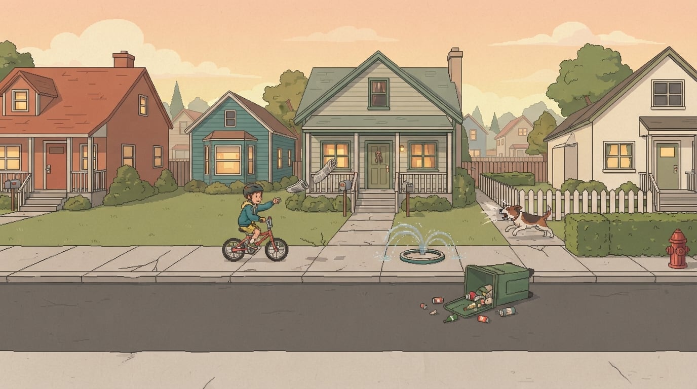 Run the morning paper route