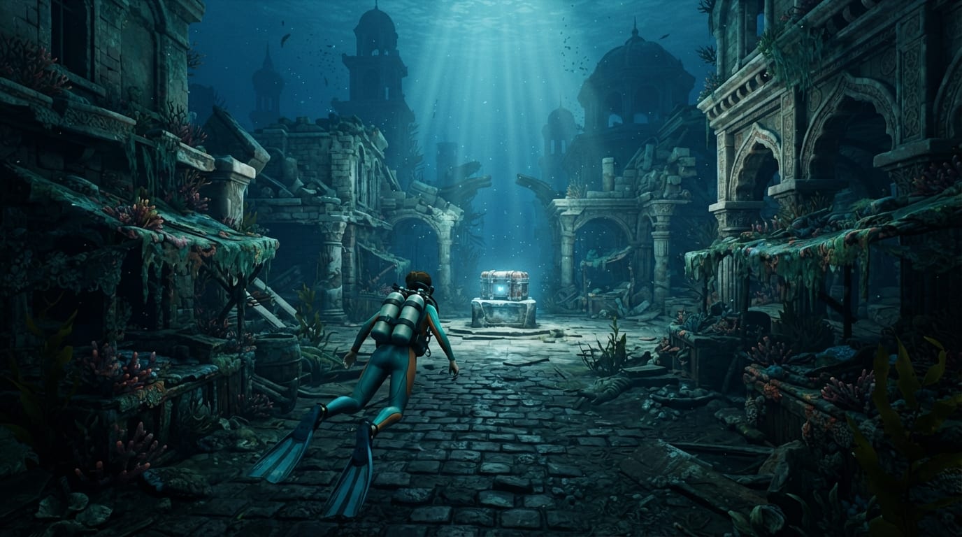 A Sunken City Market