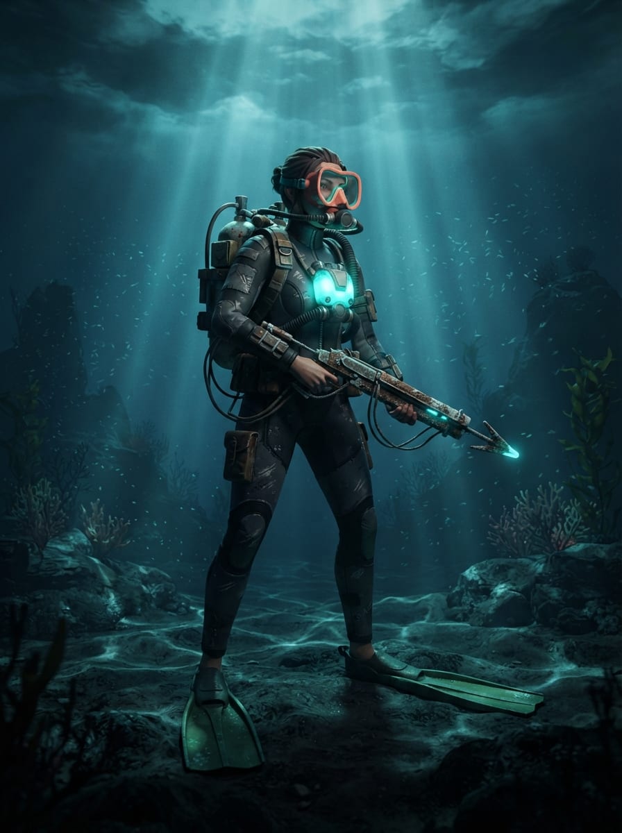 A Tide-Worn Salvager