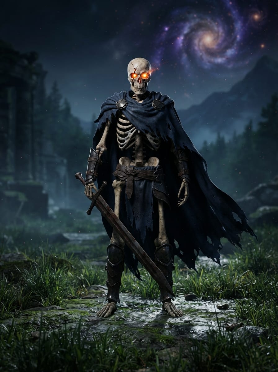 Larry, the Awakened Skeleton