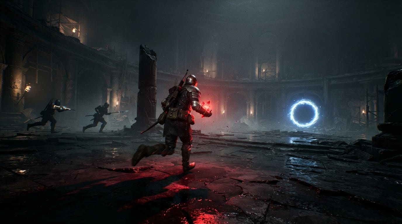 Carry the core to the portal