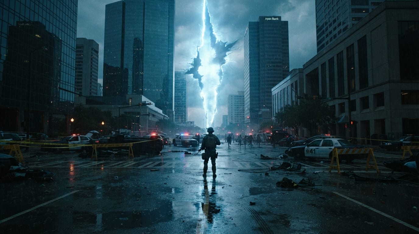 Gate breaches downtown