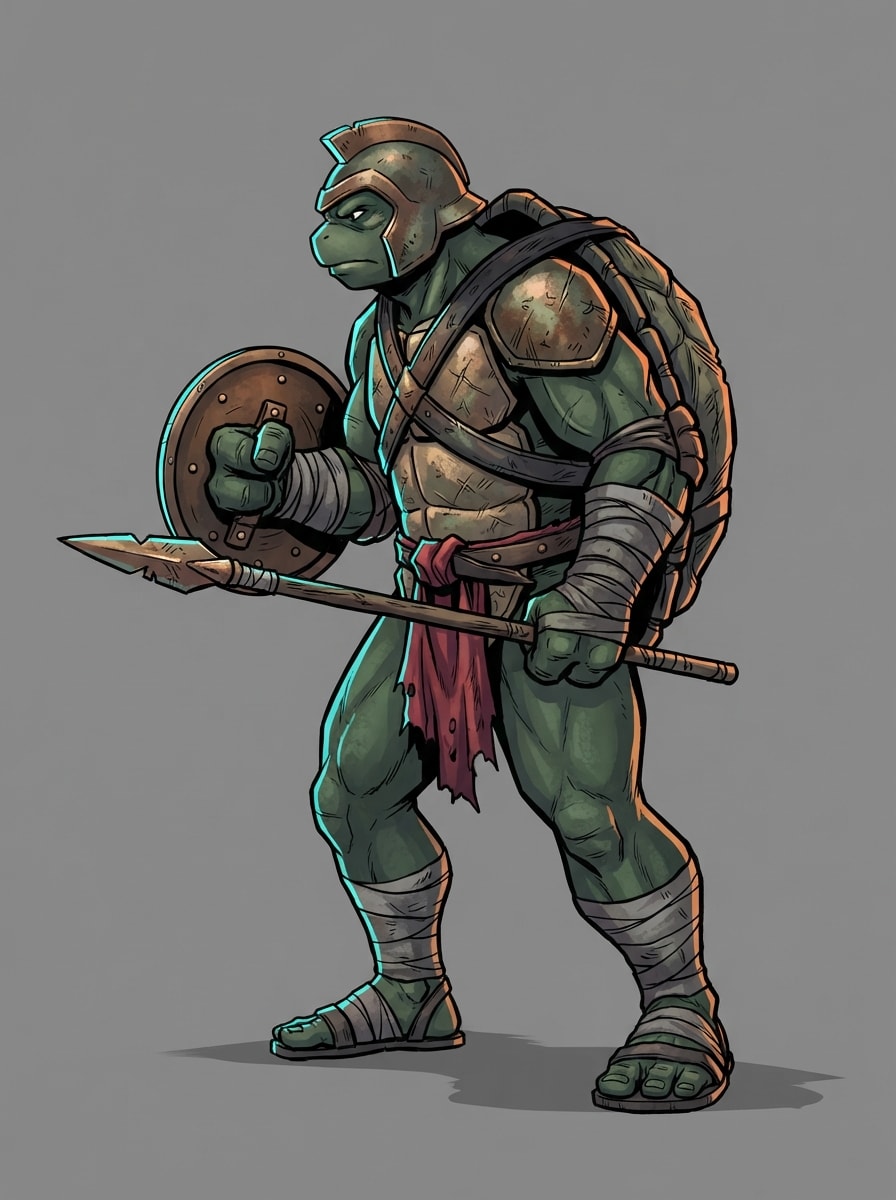 A spartan mesomorph mutant