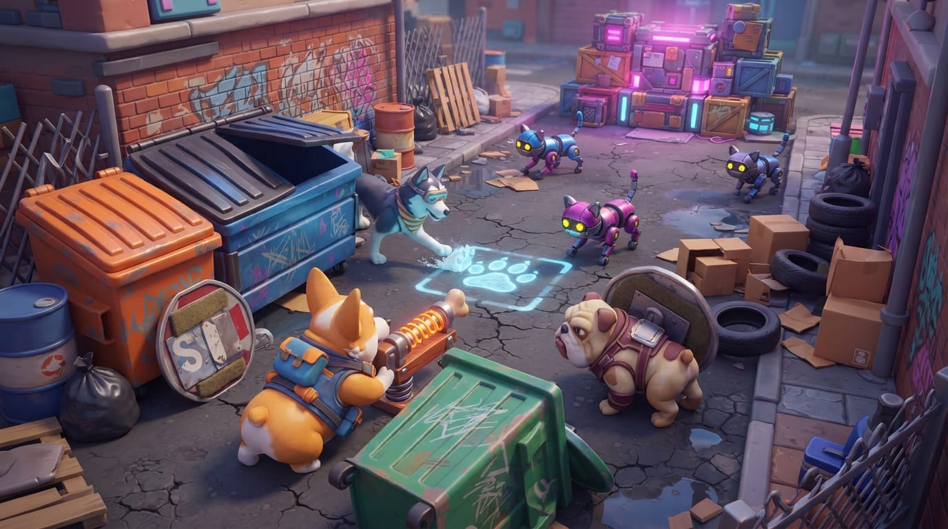 Ambush the alley cats