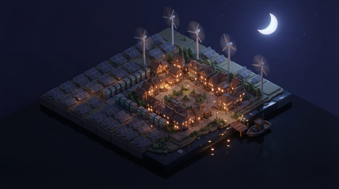 Keep the island glowing