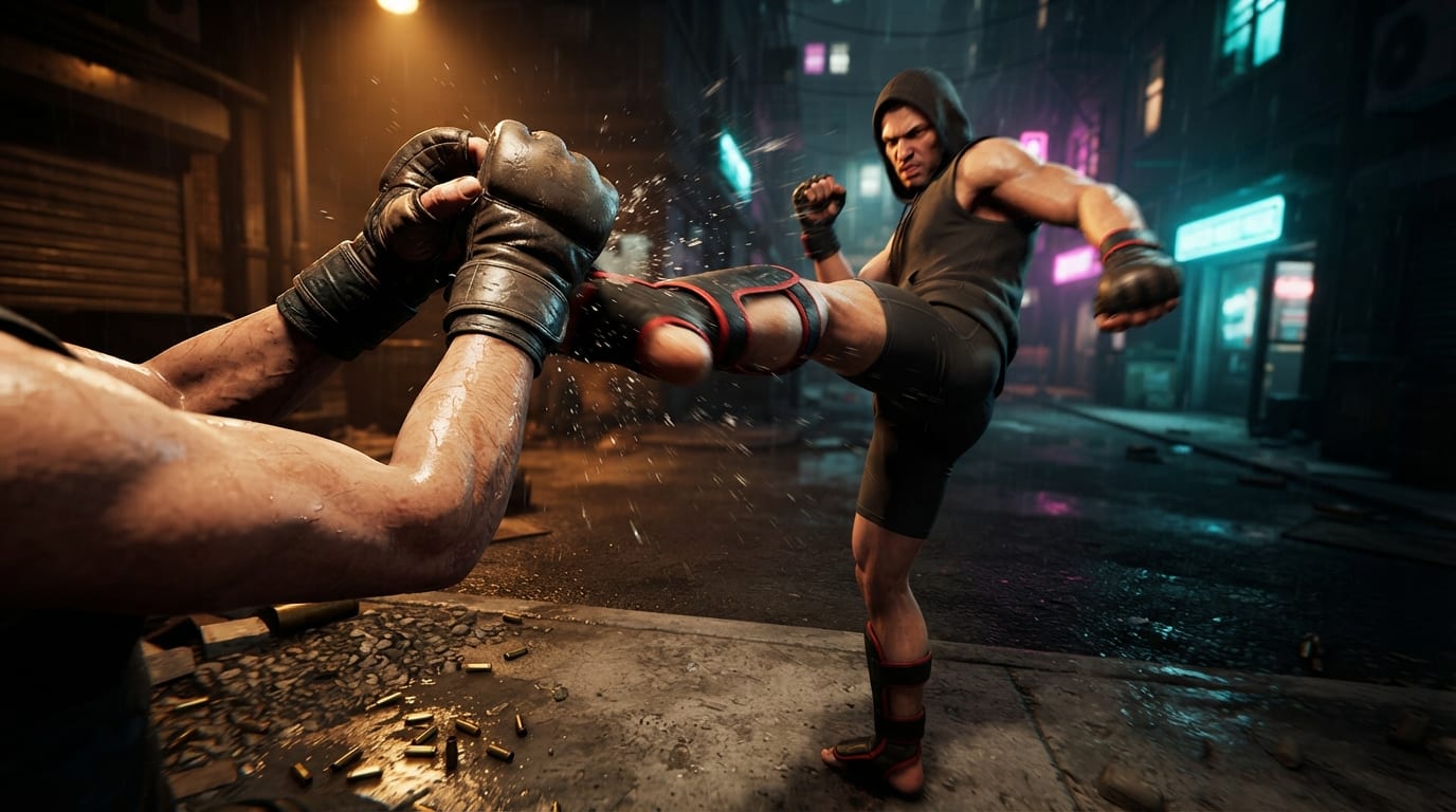 Parry the Spinning Kick