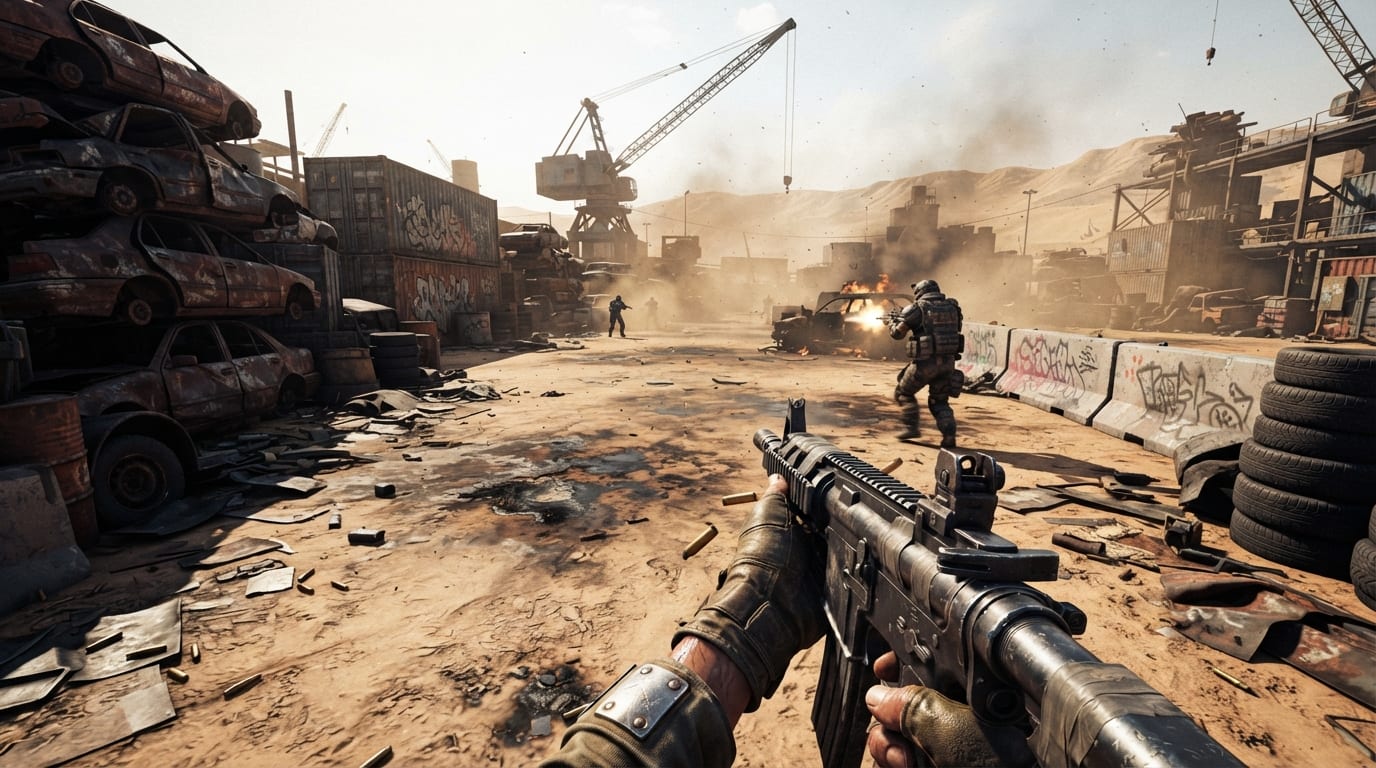 Desert Scrap Yard