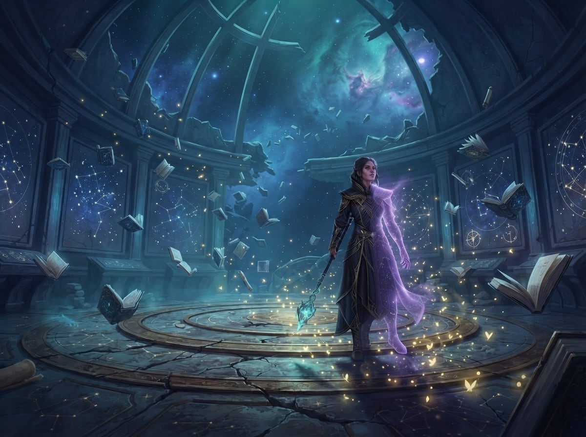 A ruined star archive
