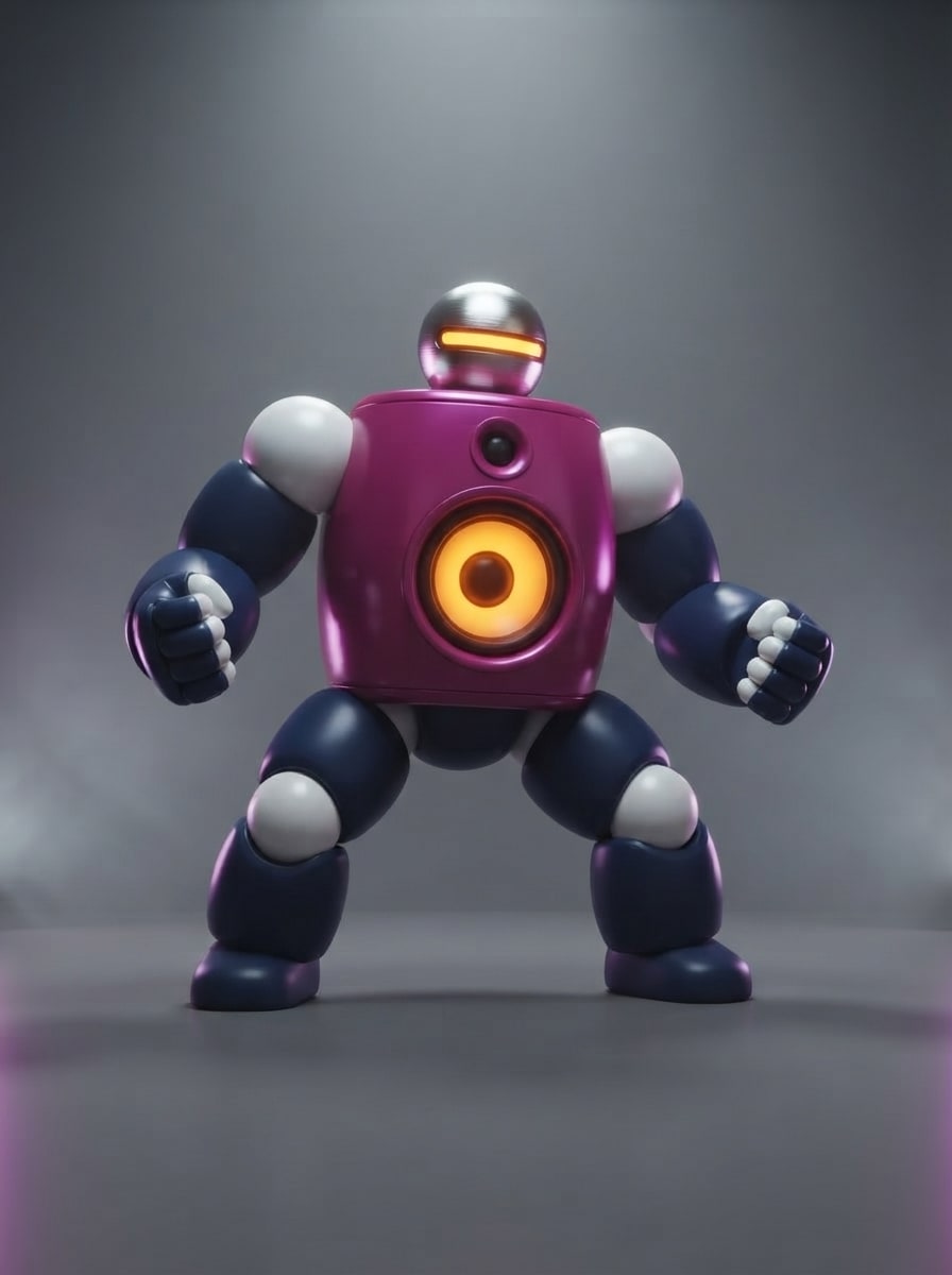 A speaker-bodied stomper