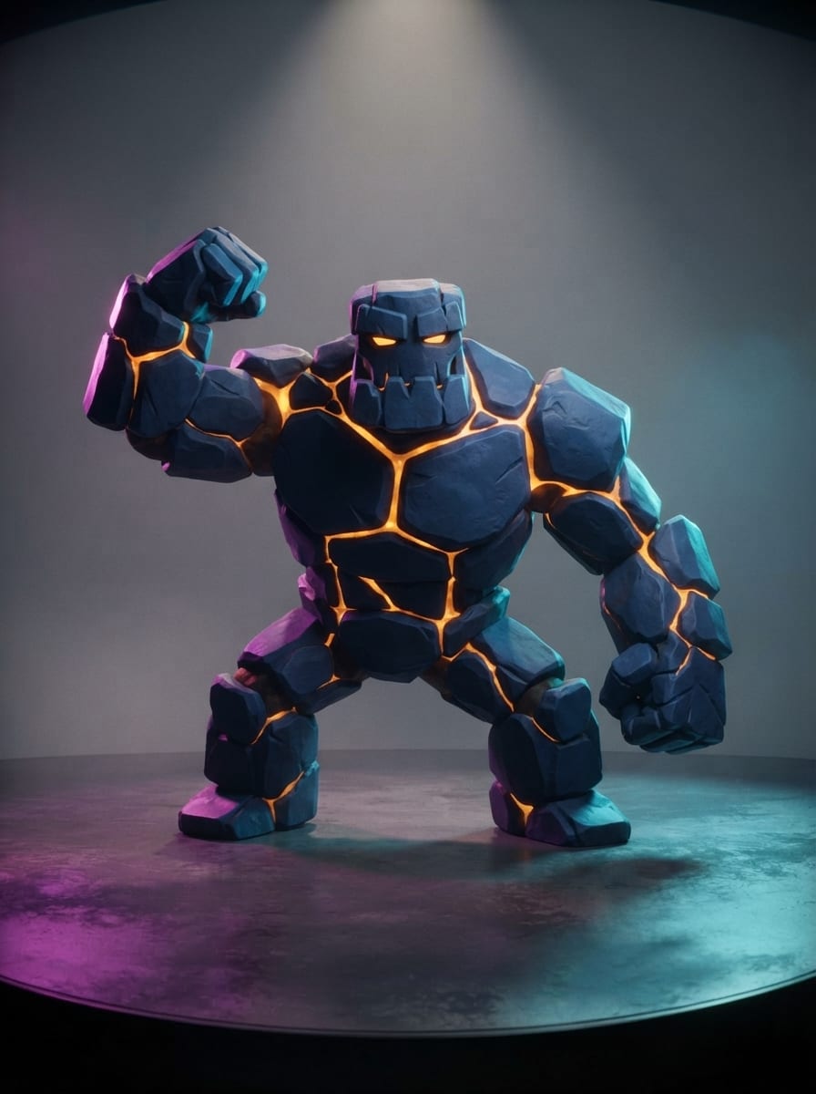 A magma-seamed bruiser