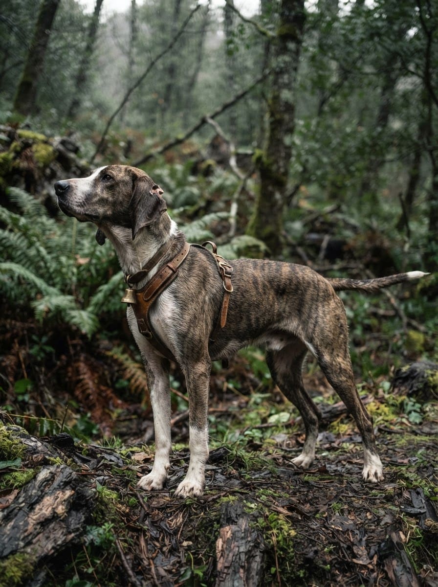 A lean scent hound