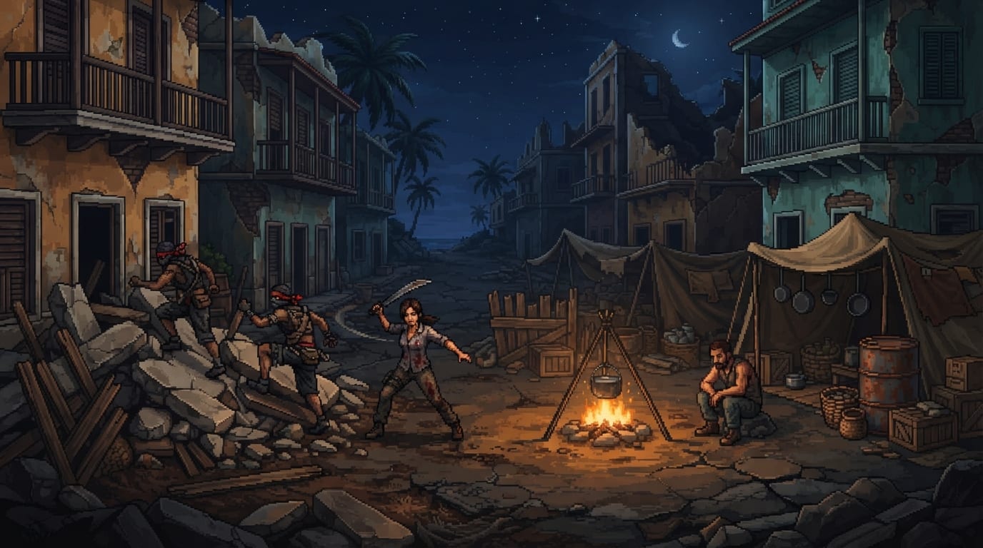 Defiende el campamento vivo