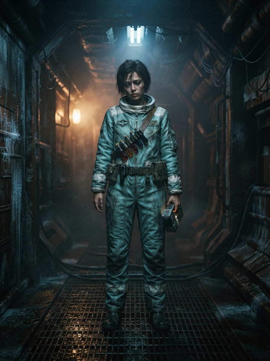 A young ship's medic