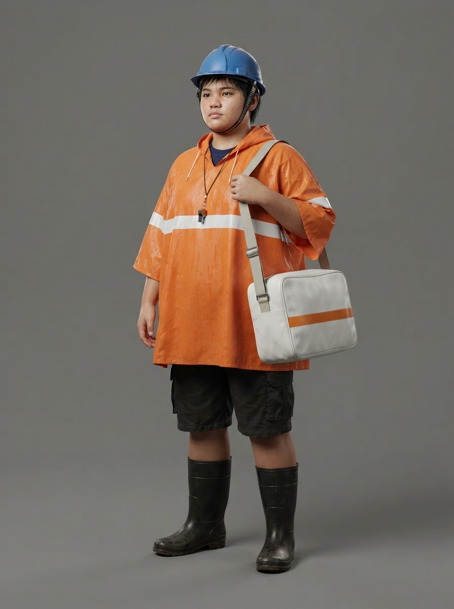 A teen rescue volunteer