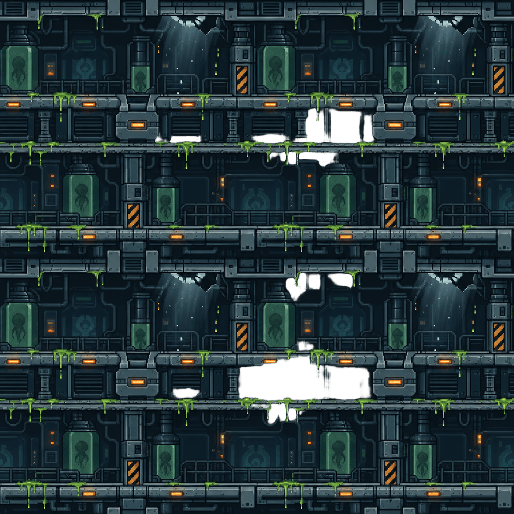 Metroid-style 32-bit level