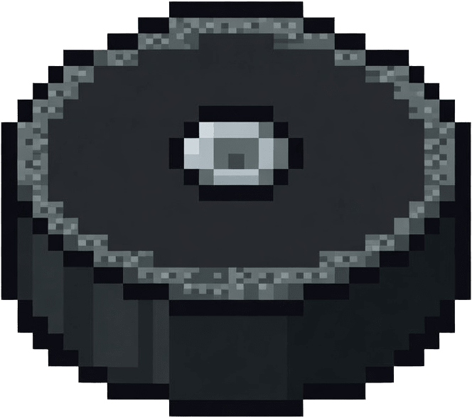 Edger Grinding Wheel Pixel Sprite