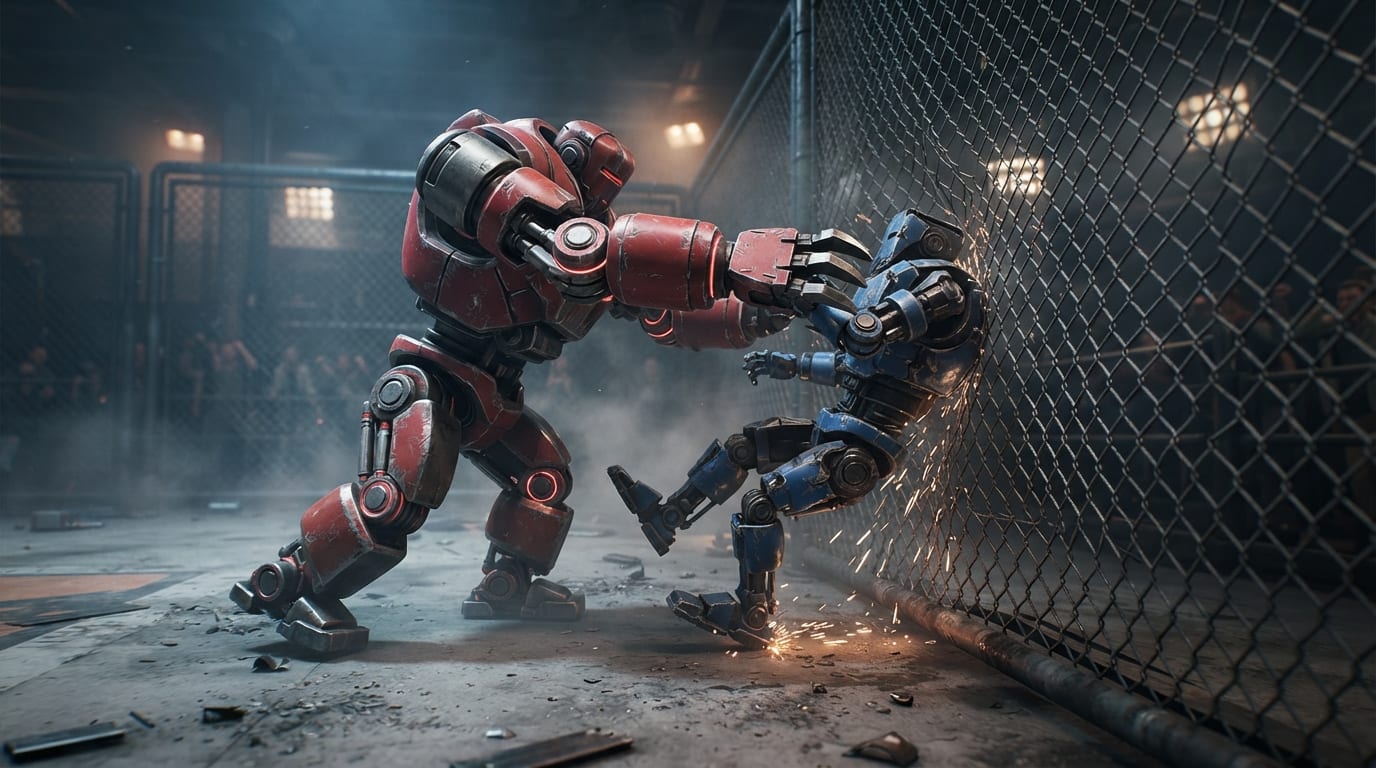 Slam the rival into the wall