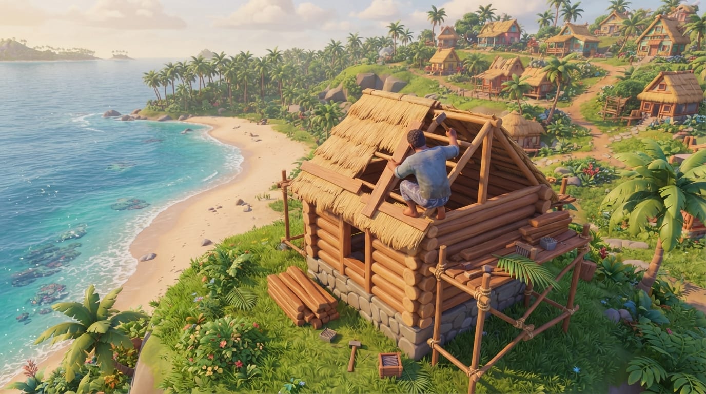 Raise a new seaside cottage
