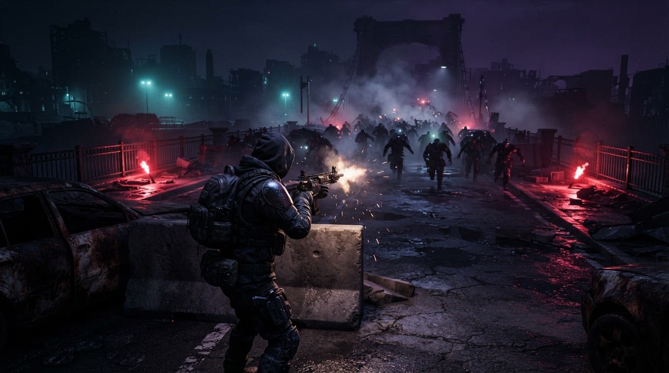 Hold the bridge against the horde