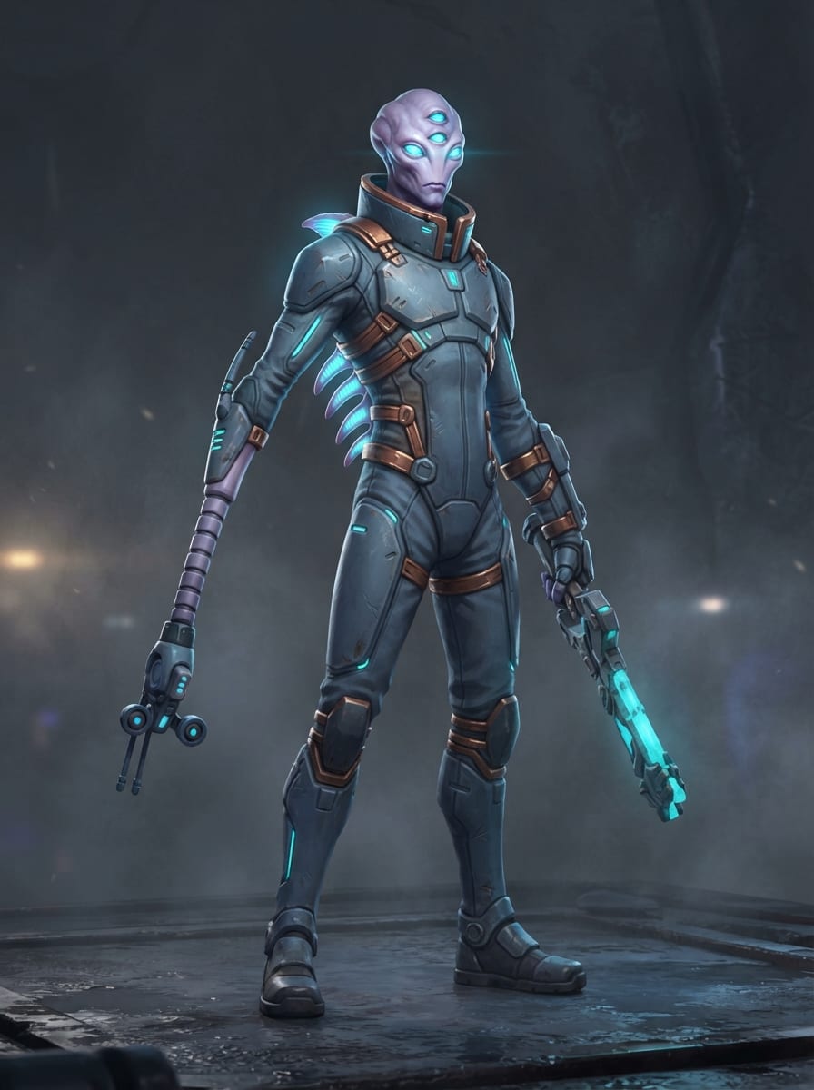 A Tall Storm-Eyed Scout