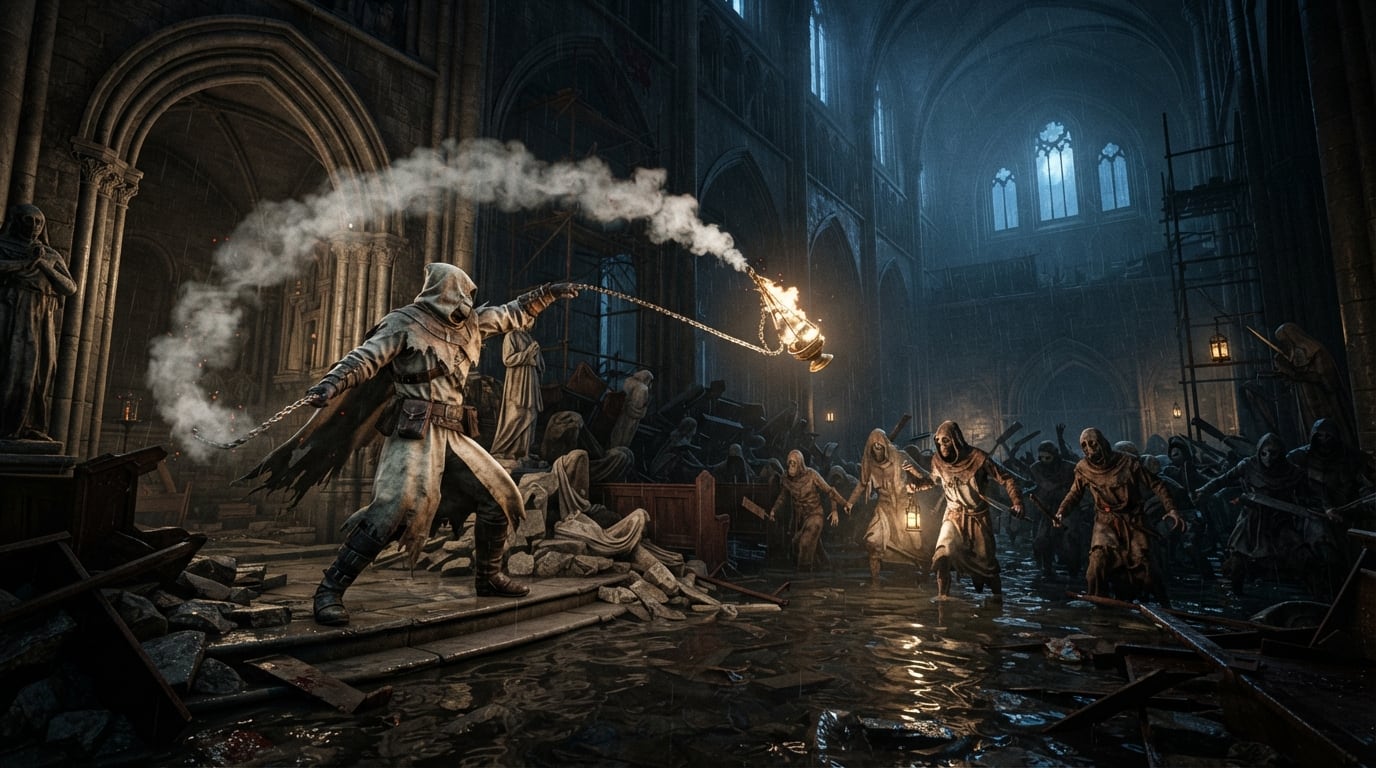Resiste el asedio en la catedral