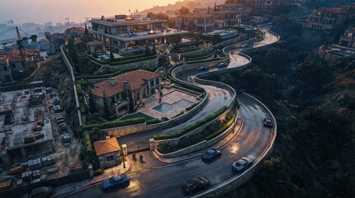 Hillside mansion district