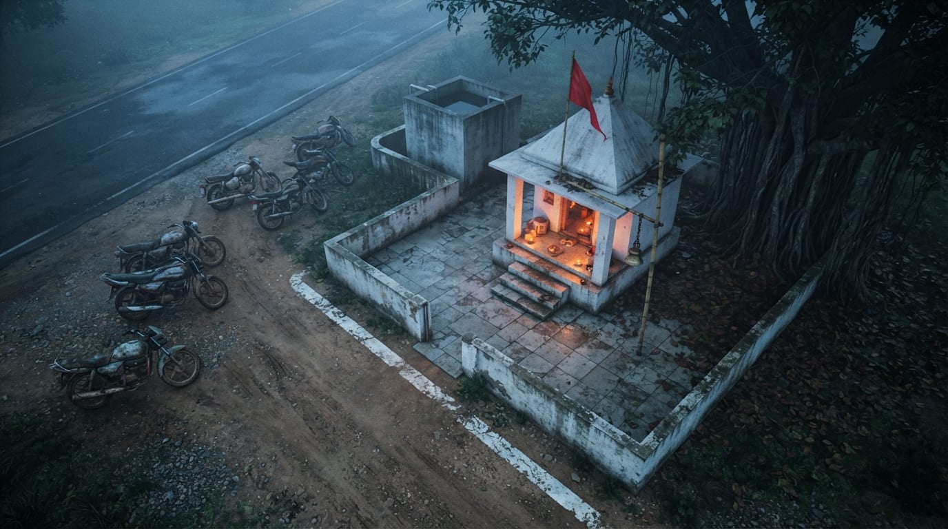 The roadside temple