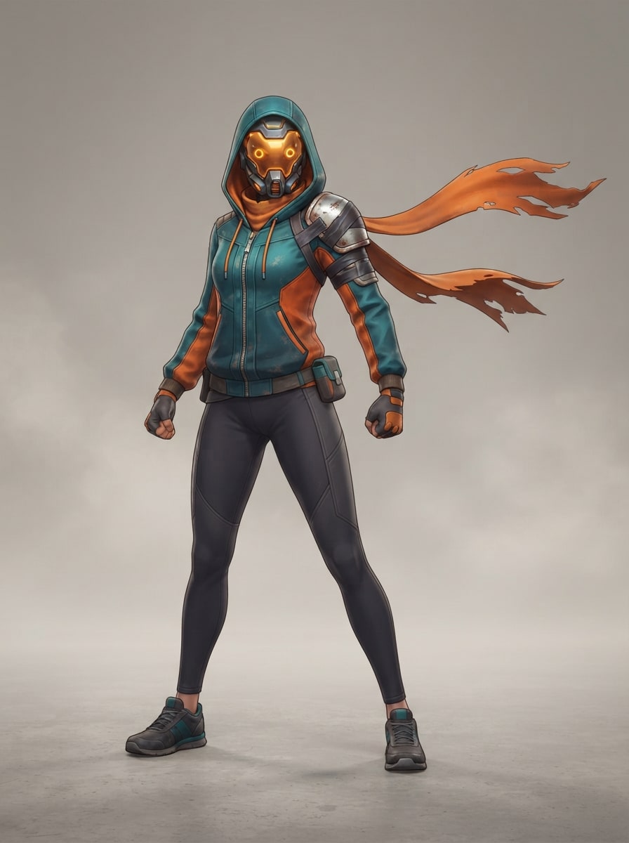 A masked storm-runner