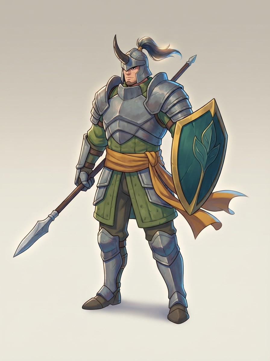 Bram the Bulwark Lancer