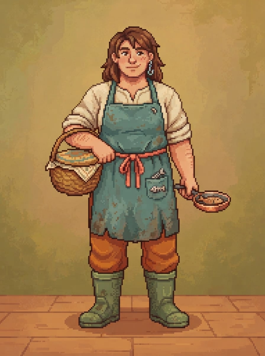 A River-Boot Fish Cook
