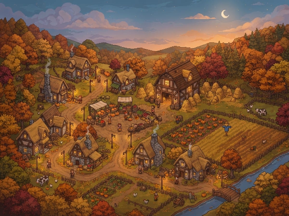 A Harvest Festival Village