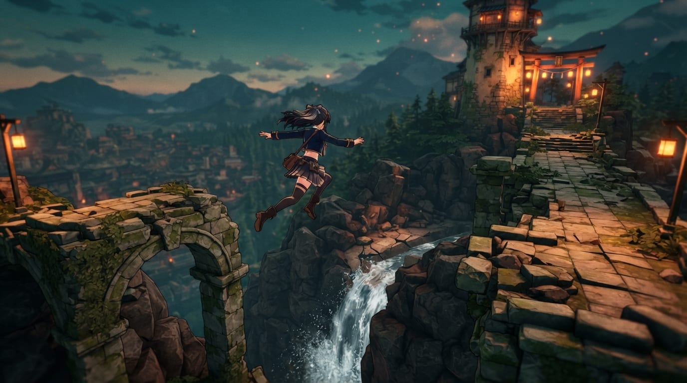 Climb the broken aqueduct
