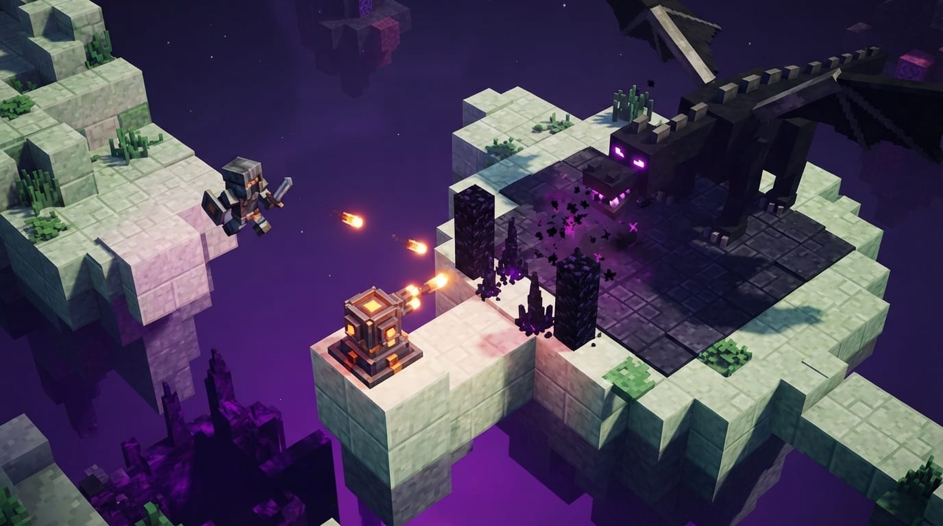 Climb the void islands