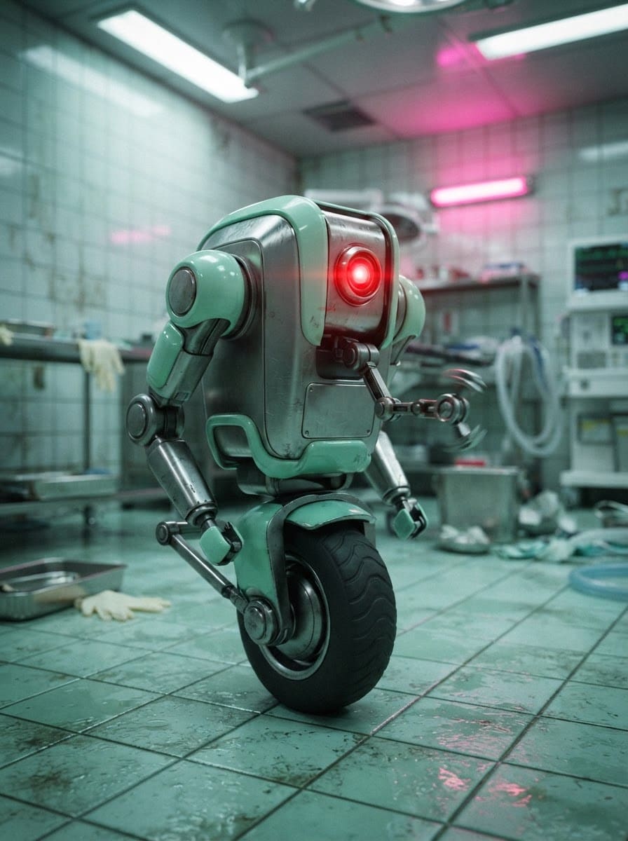A rogue surgery robot
