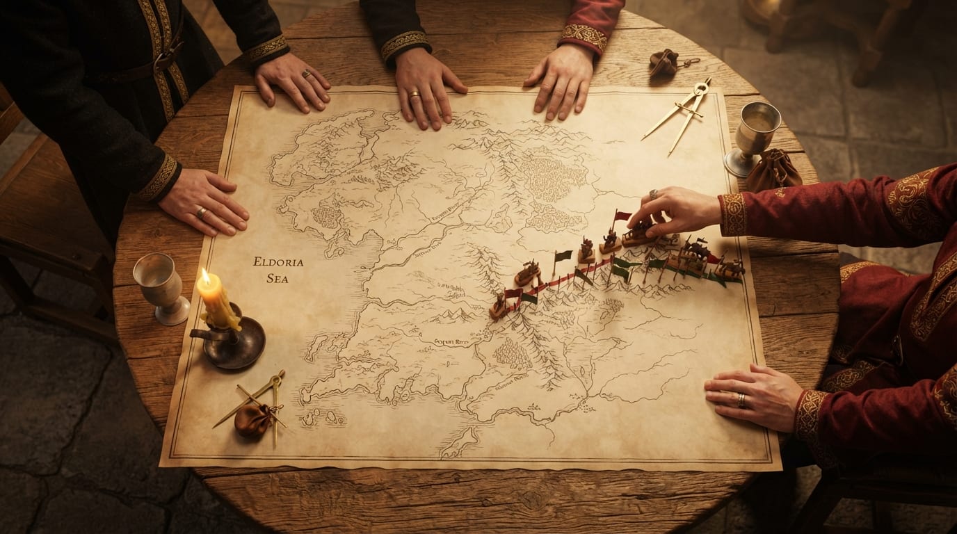 Carve up the map at the peace table