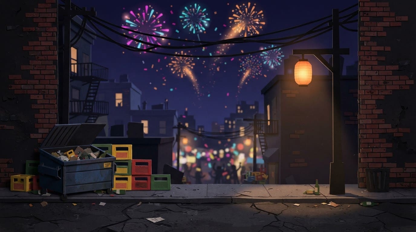 O beco atrás do baile