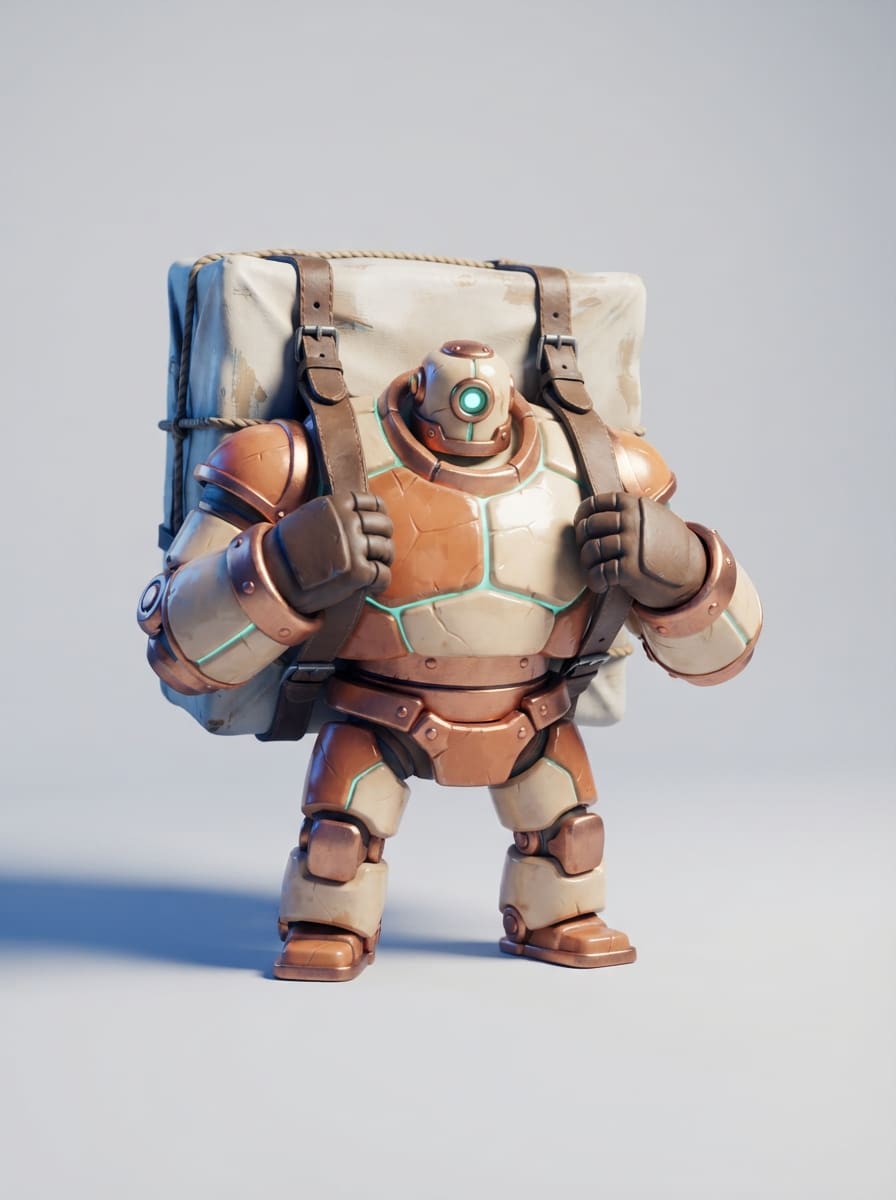 Ceramic golem porter