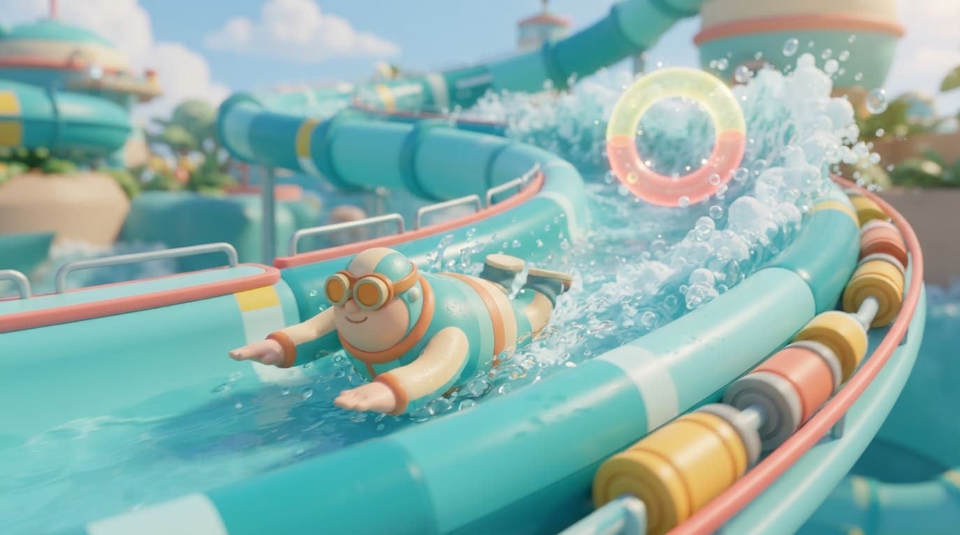 Race the bubble flood